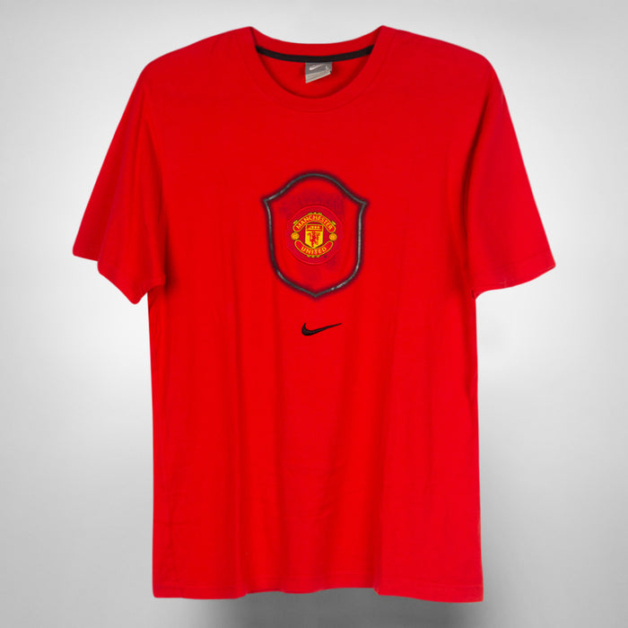 2010-2012 Manchester United Nike Graphic T-Shirt