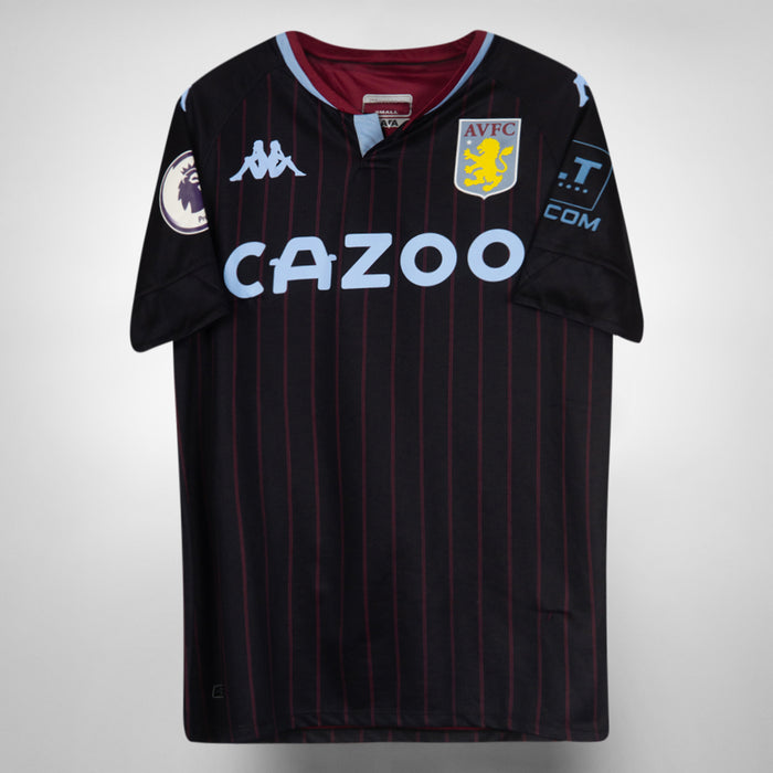 2020-2021 Aston Villa Kappa Away Shirt #2 Cash