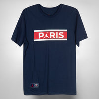2021 Paris Saint-Germain PSG Nike Graphic T-Shirt Navy