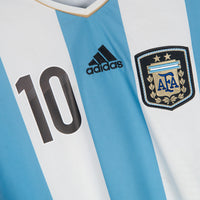 2012 Argentina Adidas Home Shirt #10 Lionel Messi