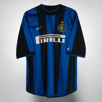2000-2001 Inter Milan Nike Home Shirt #9 Ronaldo