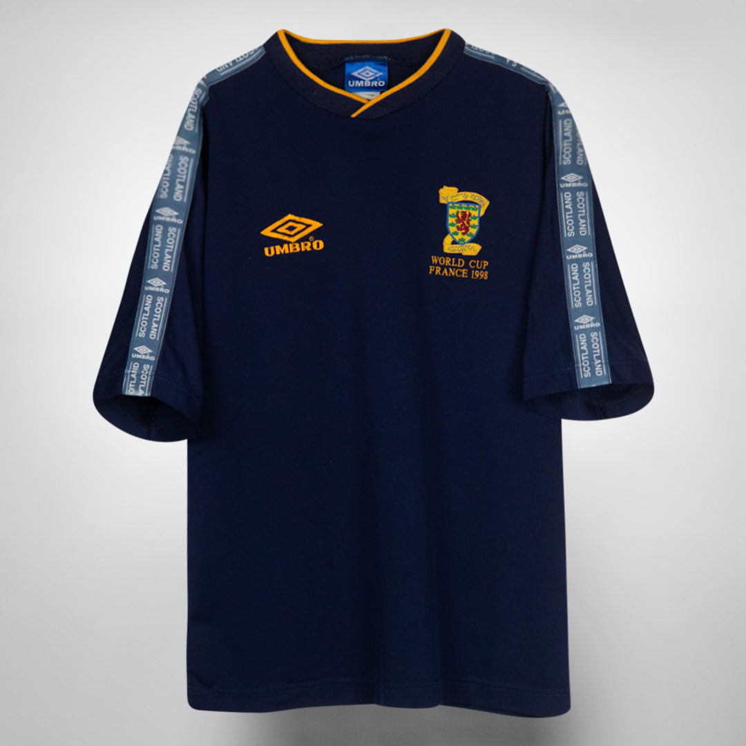 1998 Scotland Umbro World Cup Training Shirt