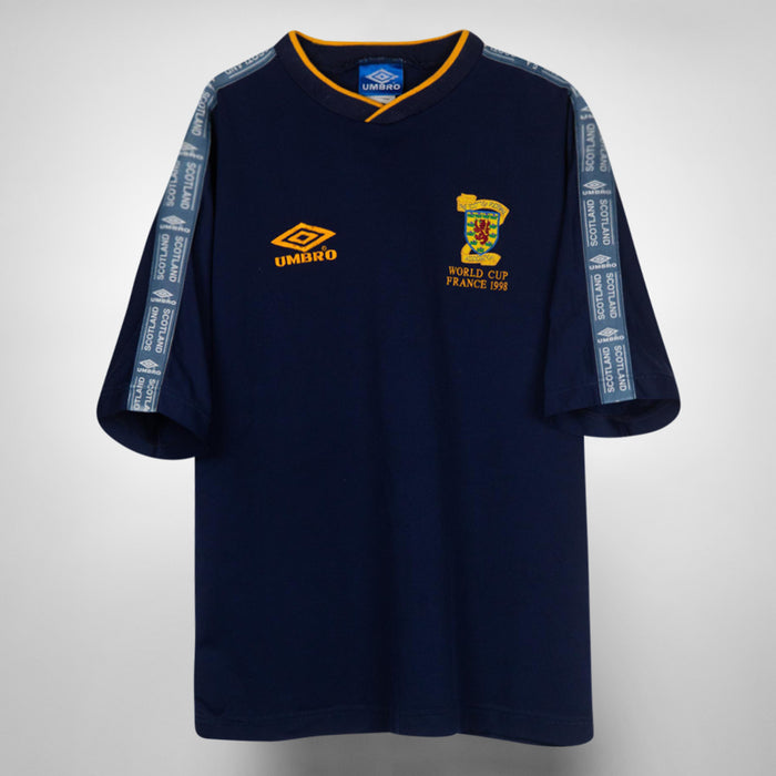 1998 Scotland Umbro World Cup Training Shirt