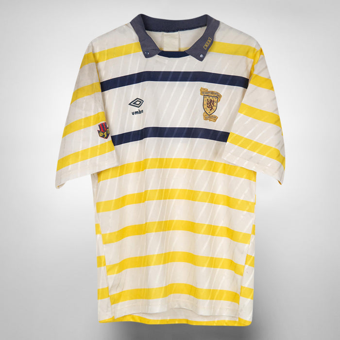 1988-1990 Scotland Umbro Away Shirt