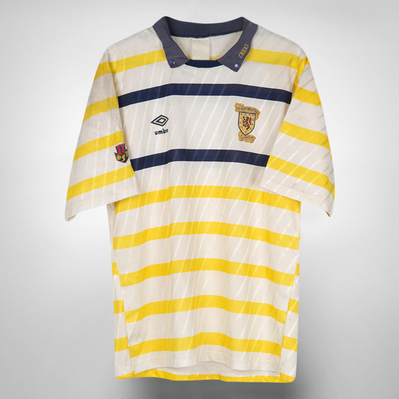 1988-1990 Scotland Umbro Away Shirt