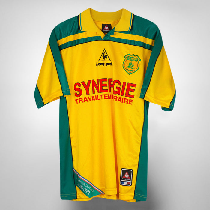 2000-2002 Nantes Le Coq Sportif Home Shirt