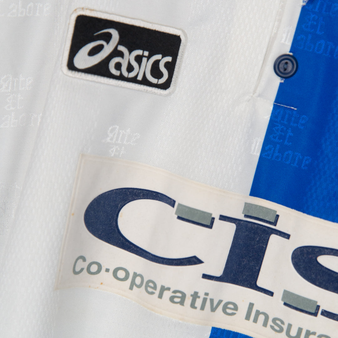 1996-1998 Blackburn Rovers Asics Home Shirt
