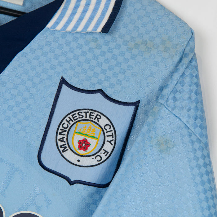 1995-1997 Manchester City Umbro Home Shirt