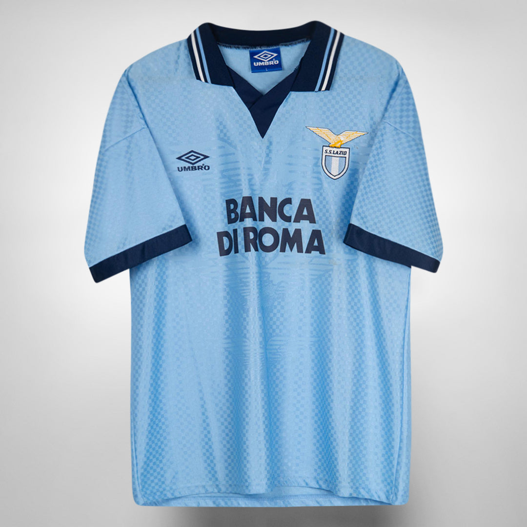 1995-1996 Lazio Umbro Home Shirt