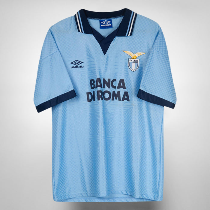 1995-1996 Lazio Umbro Home Shirt