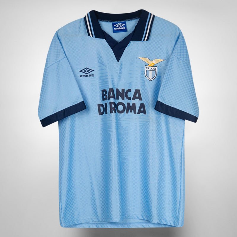1995-1996 Lazio Umbro Home Shirt