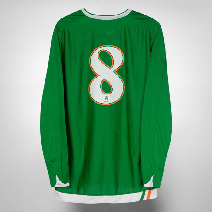 2006-2008 Ireland Umbro Player Spec Home Shirt #8 Steven Reid