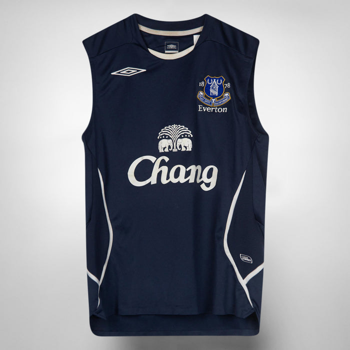 2007-2008 Everton Umbro Training Singlet