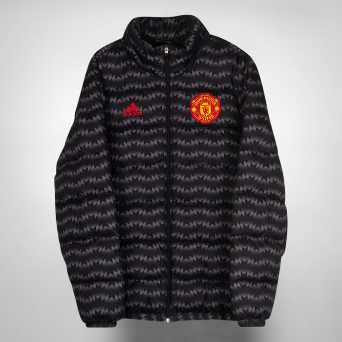 2015-2016 Manchester United Adidas Bench Coat Jacket