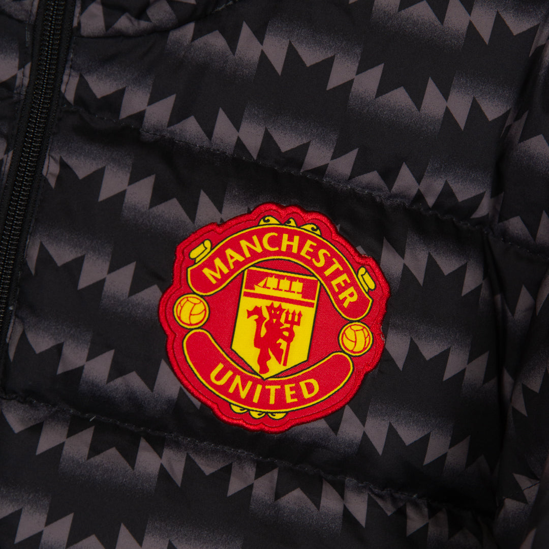 2015-2016 Manchester United Adidas Bench Coat Jacket
