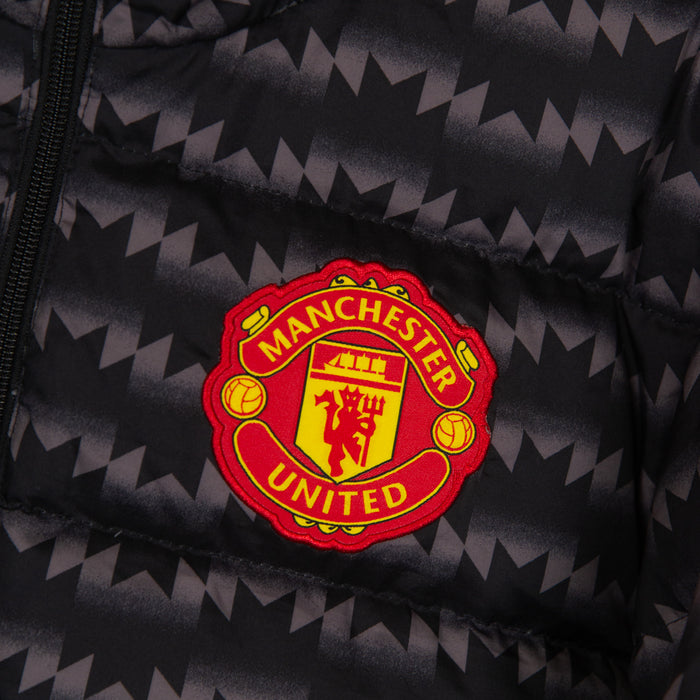 2015-2016 Manchester United Adidas Bench Coat Jacket