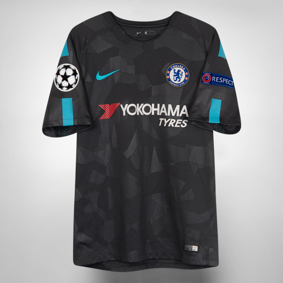 2017-2018 Chelsea Nike Third UCL Shirt #10 Eden Hazard