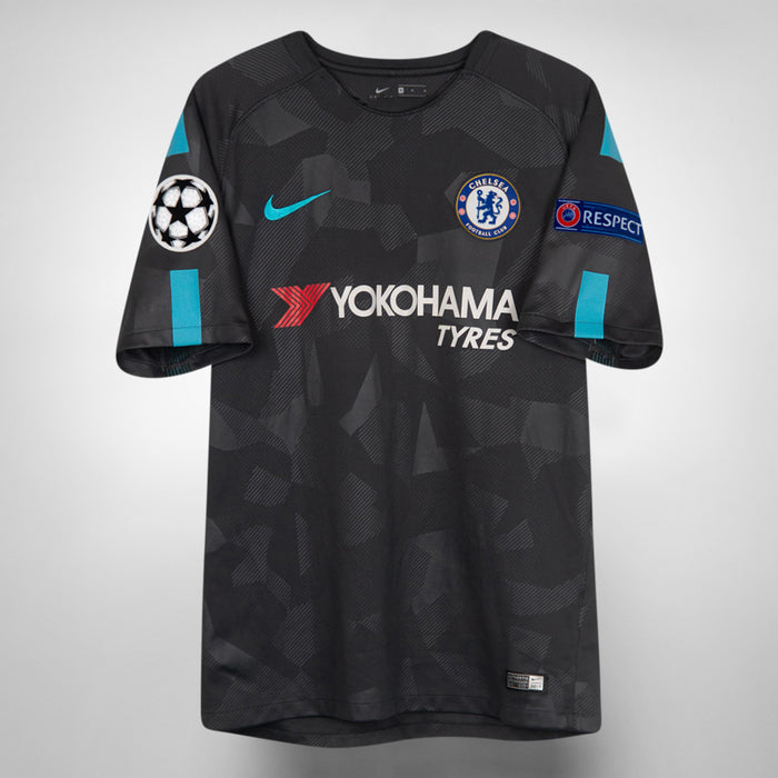 2017-2018 Chelsea Nike Third UCL Shirt #10 Eden Hazard