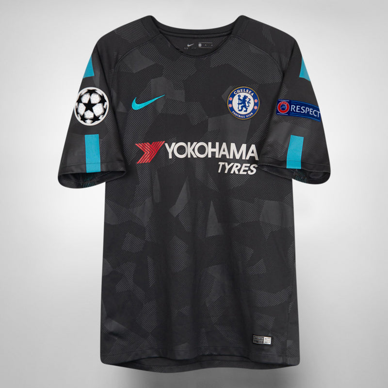2017-2018 Chelsea Nike Third UCL Shirt #10 Eden Hazard
