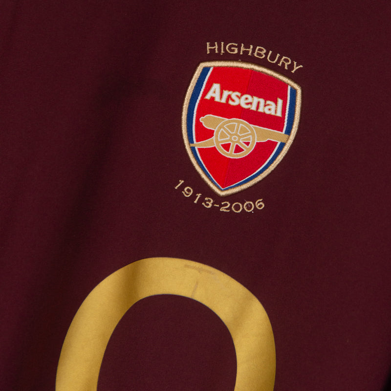 2005-2006 Arsenal Nike Home Shirt #14 Thierry Henry