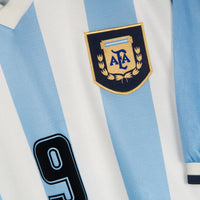 1999-2000 Argentina Reebok Home #9 Gabriel Batistuta