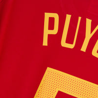 2002-2004 Spain Adidas Home Shirt #5 Carles Puyol