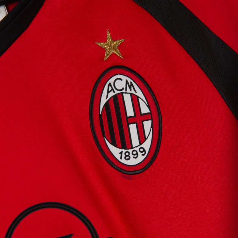 2001-2002 AC Milan Adidas Third Shirt #3 Paolo Maldini