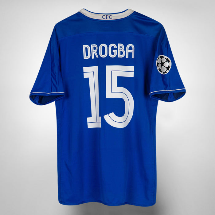 2003-2005 Chelsea Umbro UCL Home Shirt #15 Didier Drogba