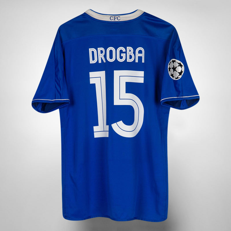 2003-2005 Chelsea Umbro UCL Home Shirt #15 Didier Drogba