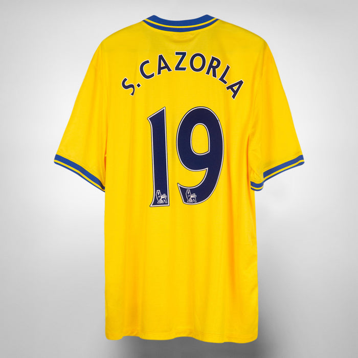2013-2014 Arsenal Nike Away Shirt #19 Santi Cazorla