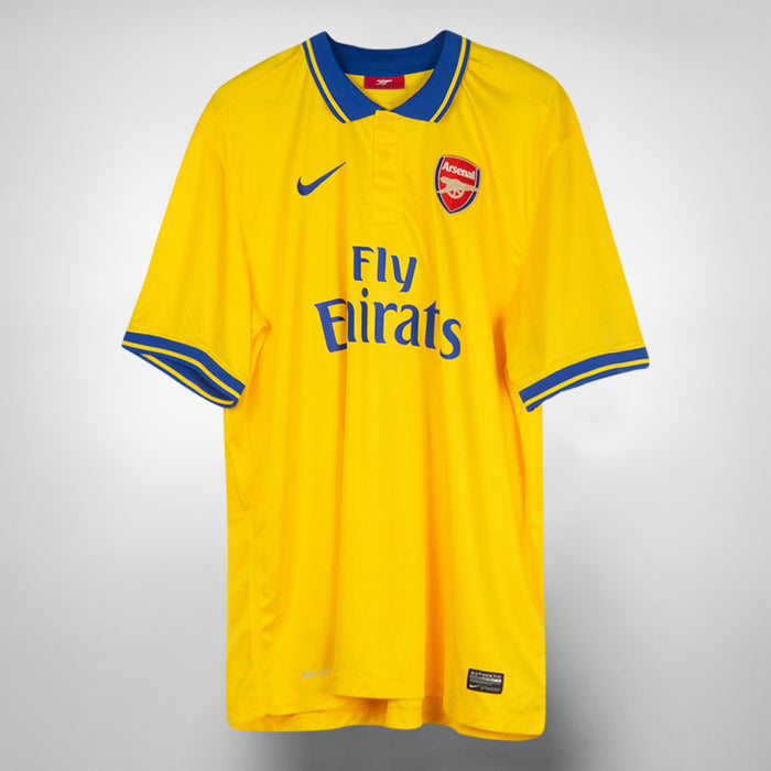 2013-2014 Arsenal Nike Away Shirt #19 Santi Cazorla