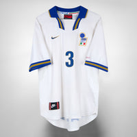1996-1997 Italy Nike Away Shirt #3 Paolo Maldini