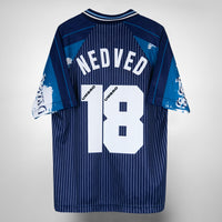 1996-1997 Lazio Umbro Away Shirt #18 Pavel Nedved