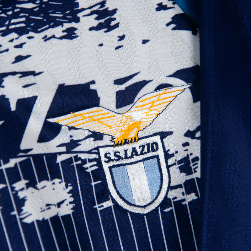 1996-1997 Lazio Umbro Away Shirt #18 Pavel Nedved