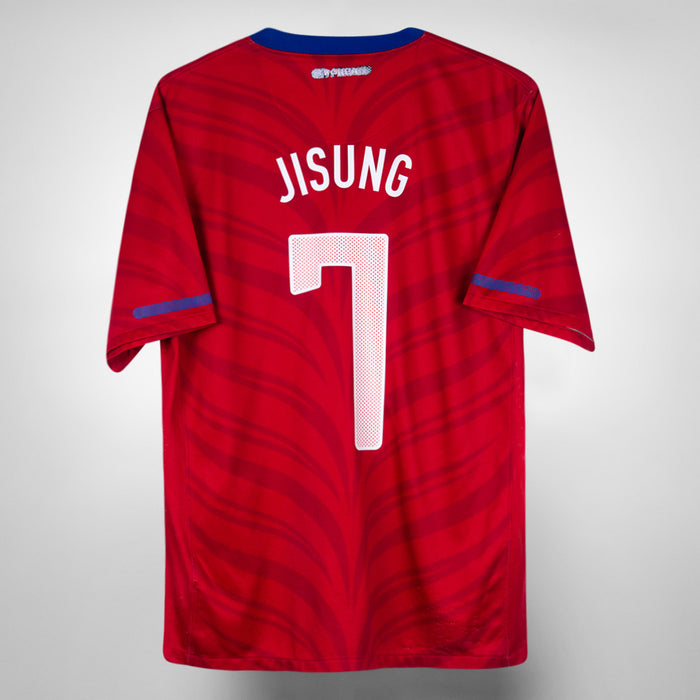 2010-2011 South Korea Nike Home Shirt #7 Jisung Park