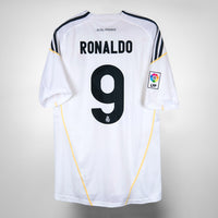2009-2010 Real Madrid Adidas Home Shirt #9 Cristiano Ronaldo