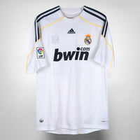 2009-2010 Real Madrid Adidas Home Shirt #9 Cristiano Ronaldo