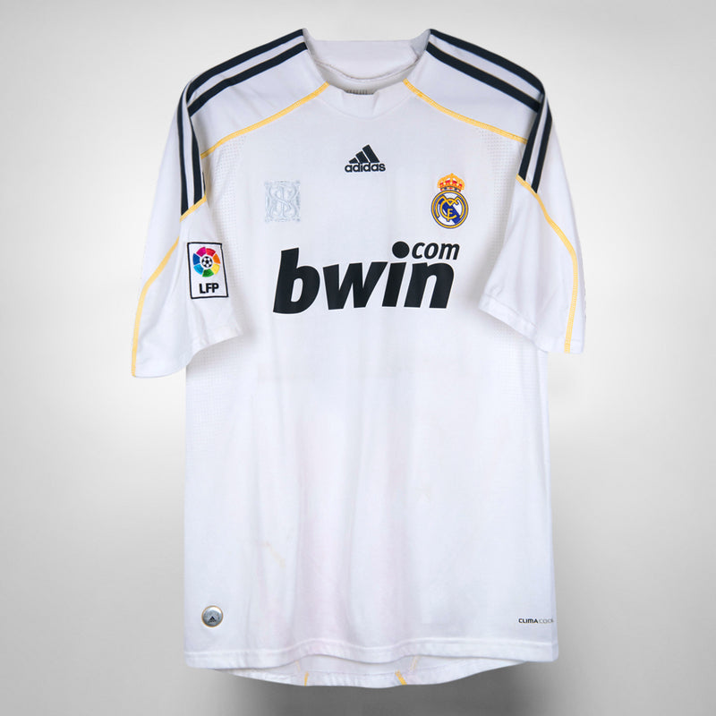 2009-2010 Real Madrid Adidas Home Shirt #9 Cristiano Ronaldo