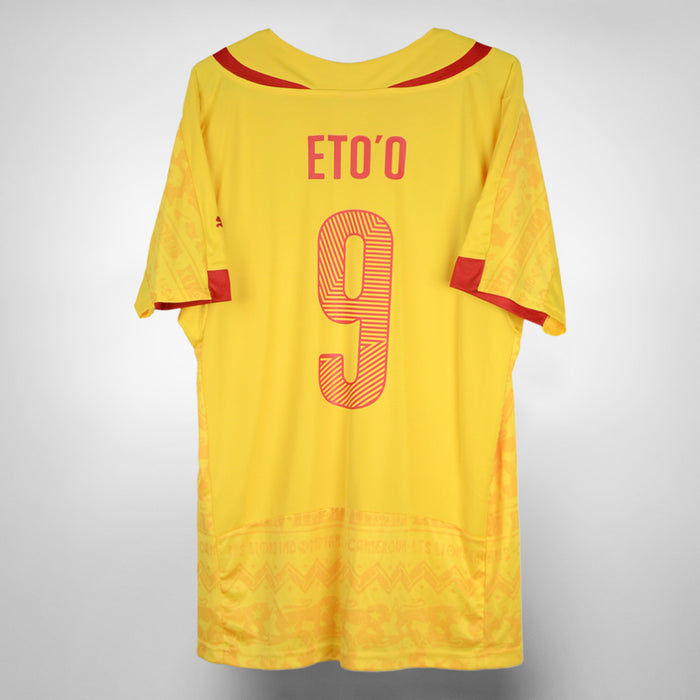 2014-2015 Cameroon Puma Away Shirt #9 Samuel Etoo