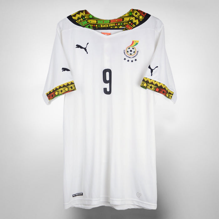 2014-2015 Ghana Puma Home Shirt #9 Kevin Prince Boateng