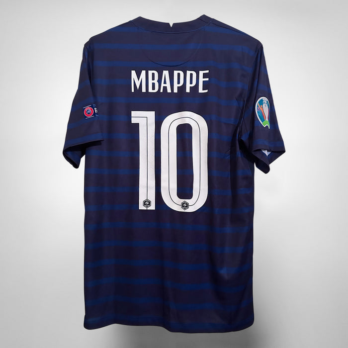 2020-2021 France Nike Home Shirt #10 Kylian Mbappe - Marketplace