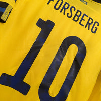 2020-2021 Sweden Adidas Home Shirt #10 Emil Forsberg - Marketplace