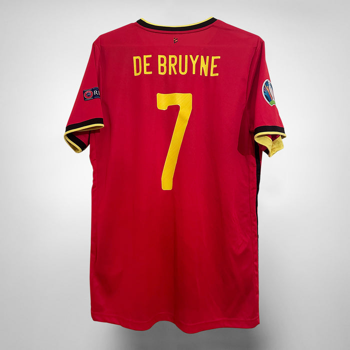 2020-2021 Belgium Adidas Home Shirt #7 Kevin De Bruyne - Marketplace