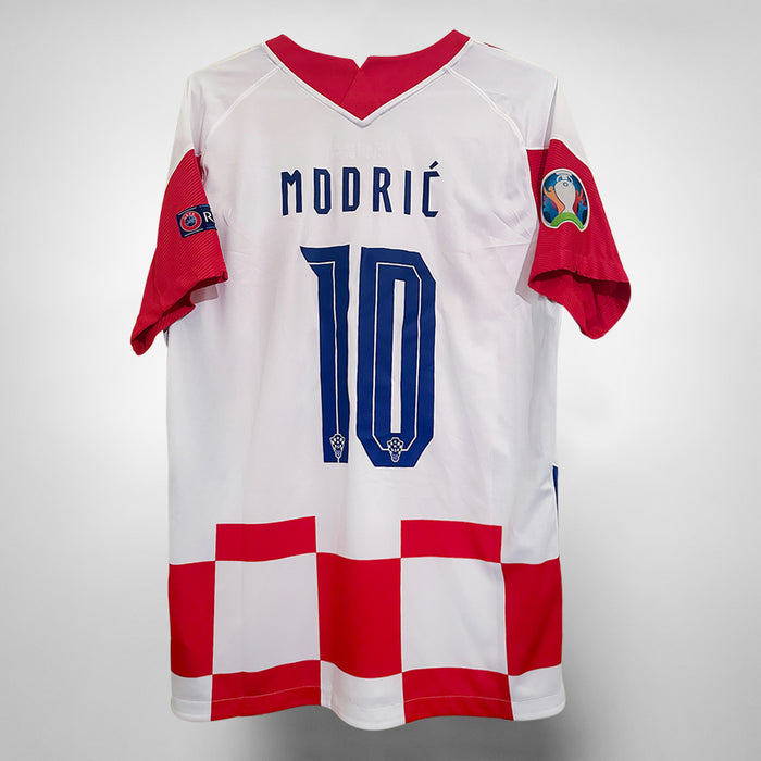 2020-2021 Croatia Nike Home Shirt #10 Luka Modric - Marketplace