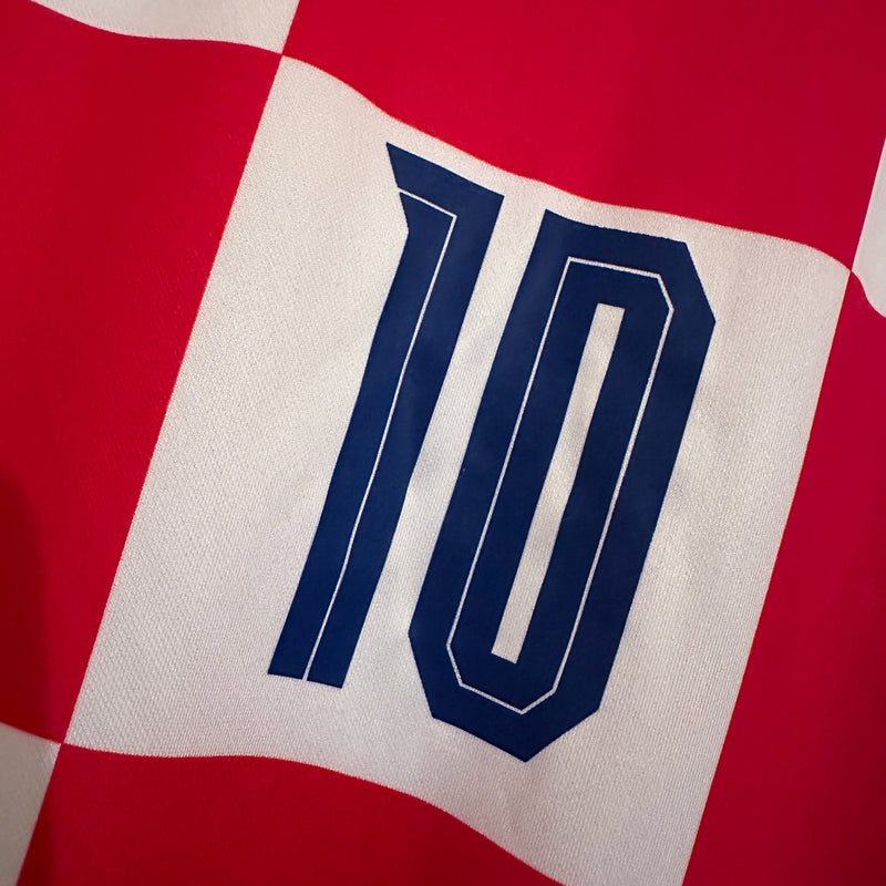 2020-2021 Croatia Nike Home Shirt #10 Luka Modric - Marketplace
