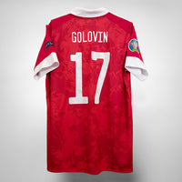2020-2021 Russia Adidas Home Shirt #17 Aleksandr Golovin  - Marketplace