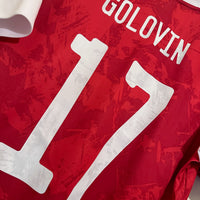 2020-2021 Russia Adidas Home Shirt #17 Aleksandr Golovin  - Marketplace