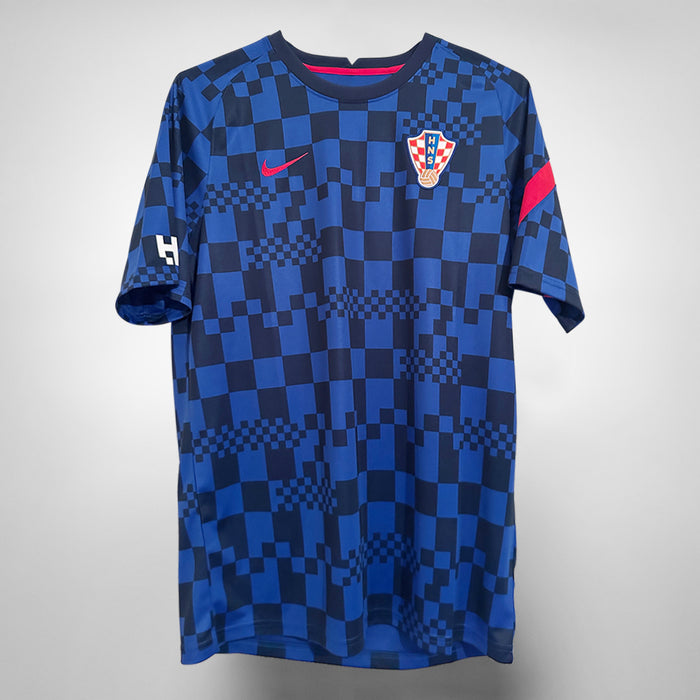 2020-2021 Croatia Nike Pre Match Shirt  - Marketplace