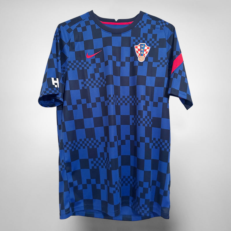 2020-2021 Croatia Nike Pre Match Shirt  - Marketplace