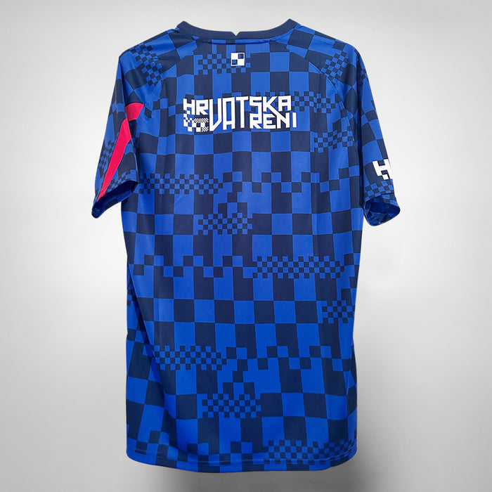 2020-2021 Croatia Nike Pre Match Shirt  - Marketplace